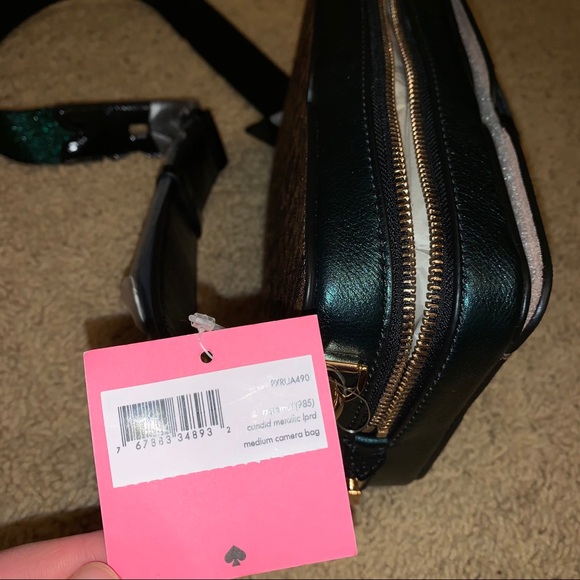 kate spade Bags Kate Spade Candid Metallic Leopard Camera Bag Poshmark
